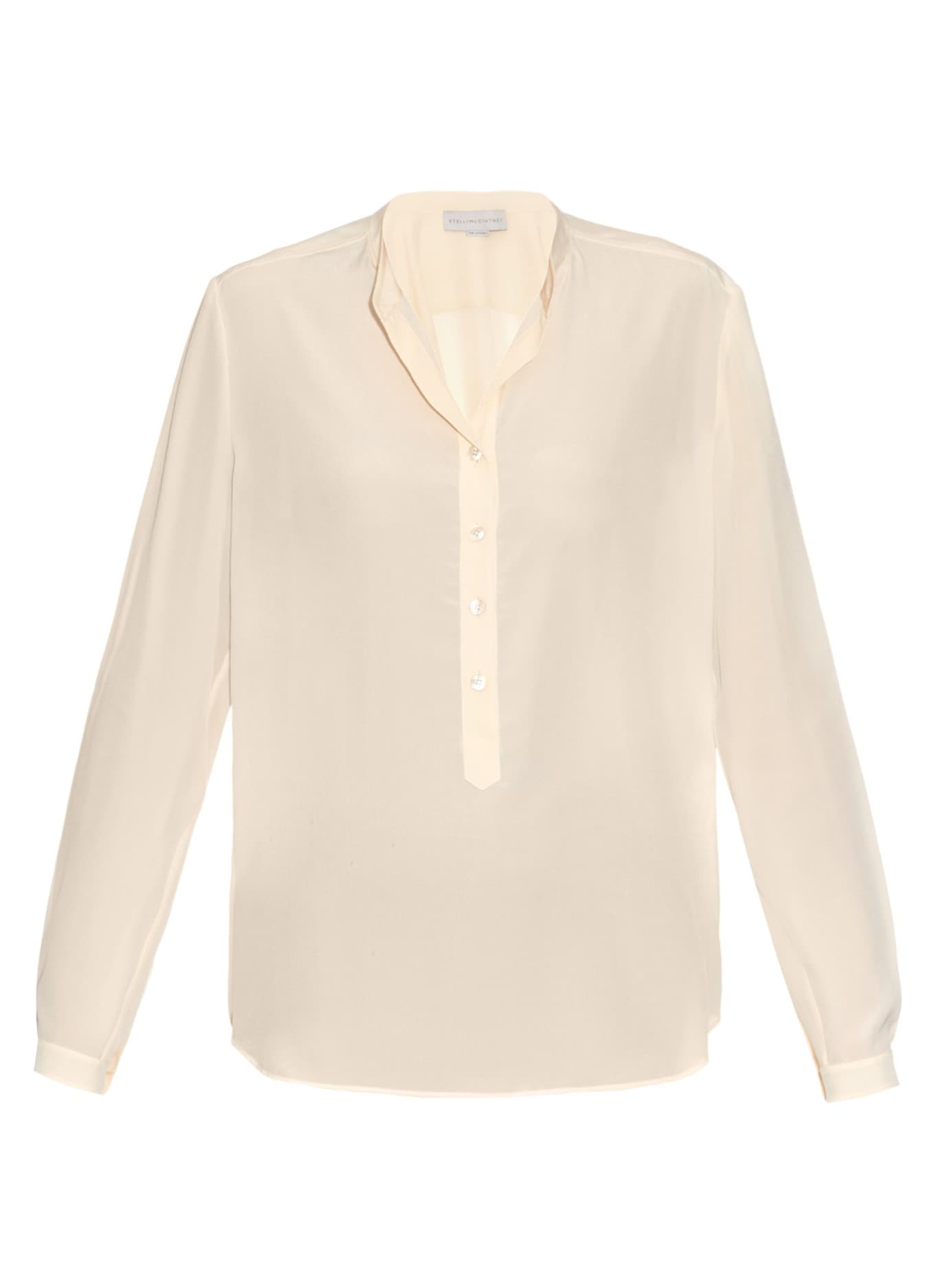 Stella McCartney – Silk-Chiffon Blouse