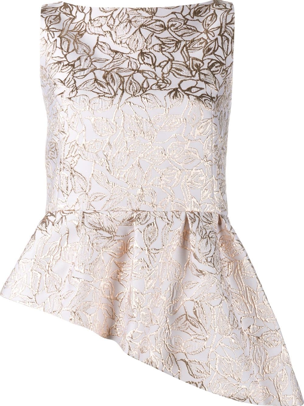 Osman – Rose Gold Asymmetric Top