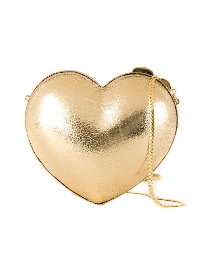 Serpui – Heart Clutch – Gold