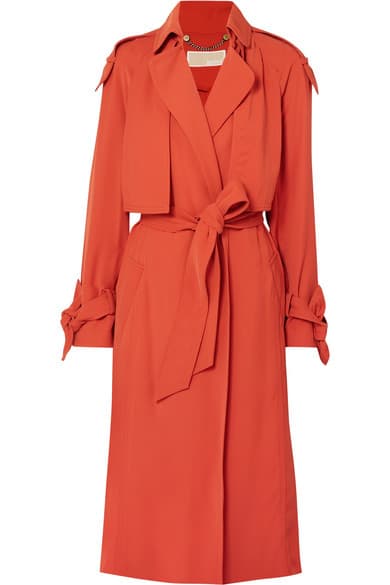 Michael Michael Kors – Belted Cady Trench Coat