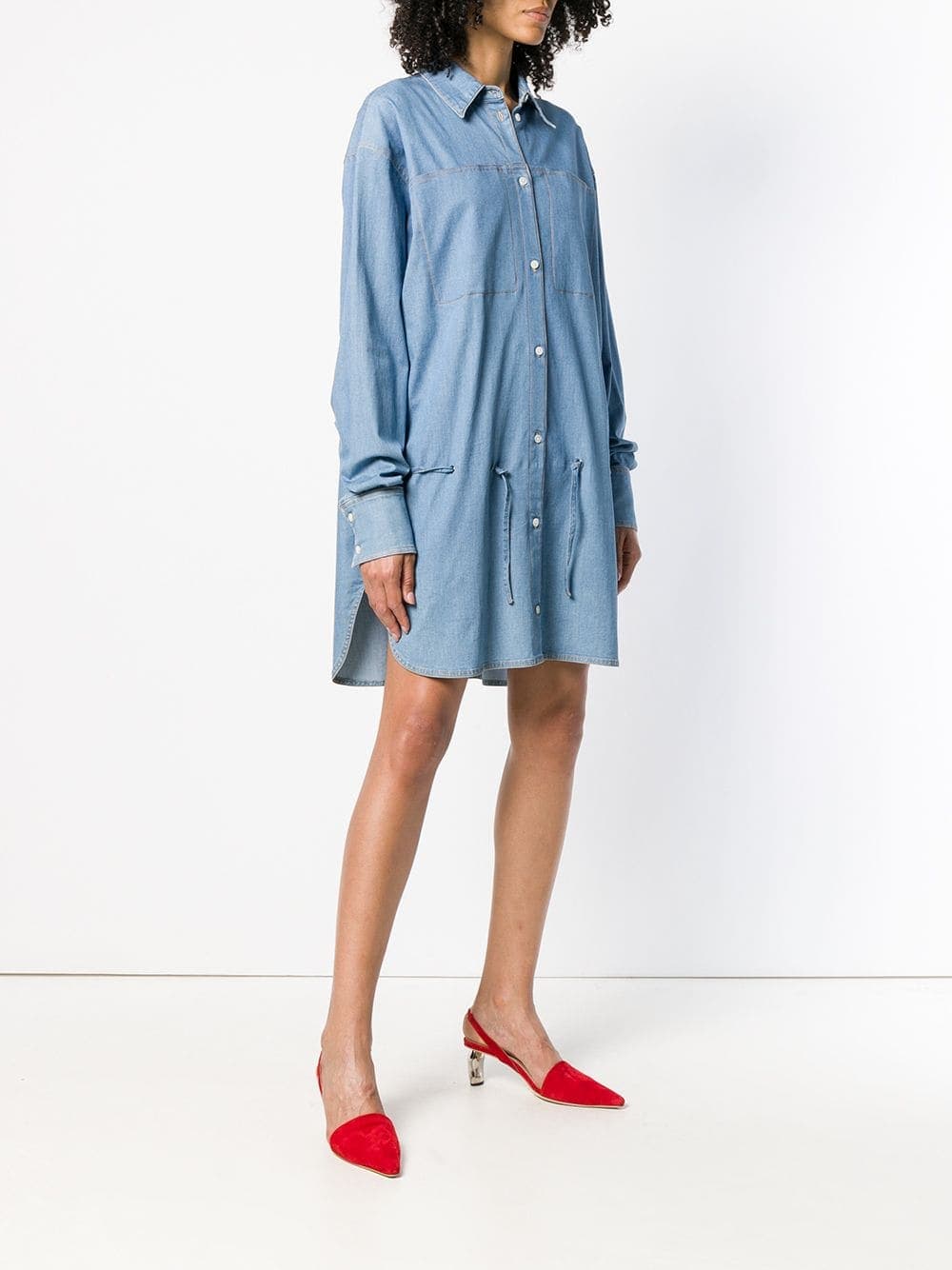 Sonia Rykiel – Denim Shirt Dress thumbnail 2