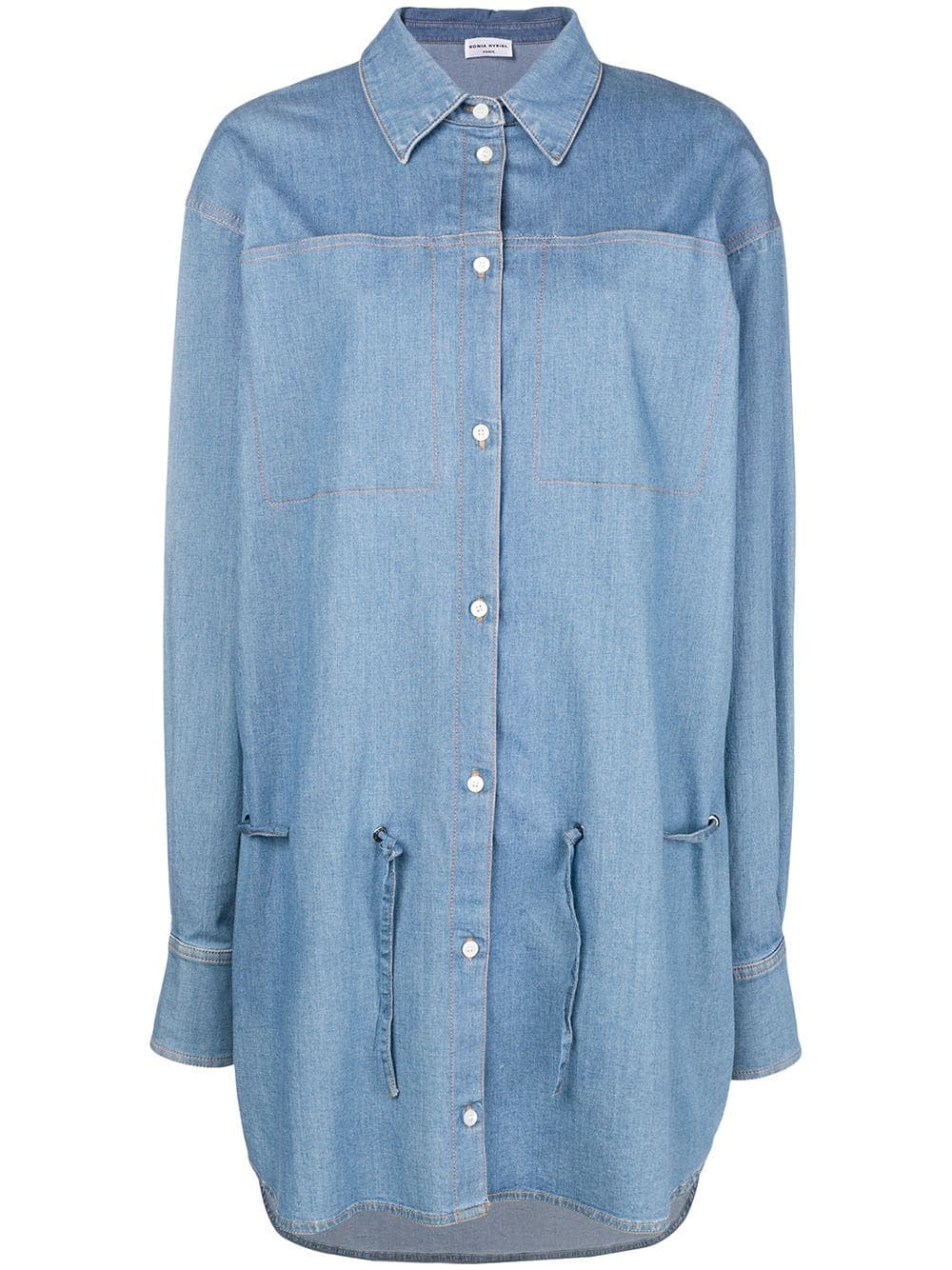 Sonia Rykiel – Denim Shirt Dress