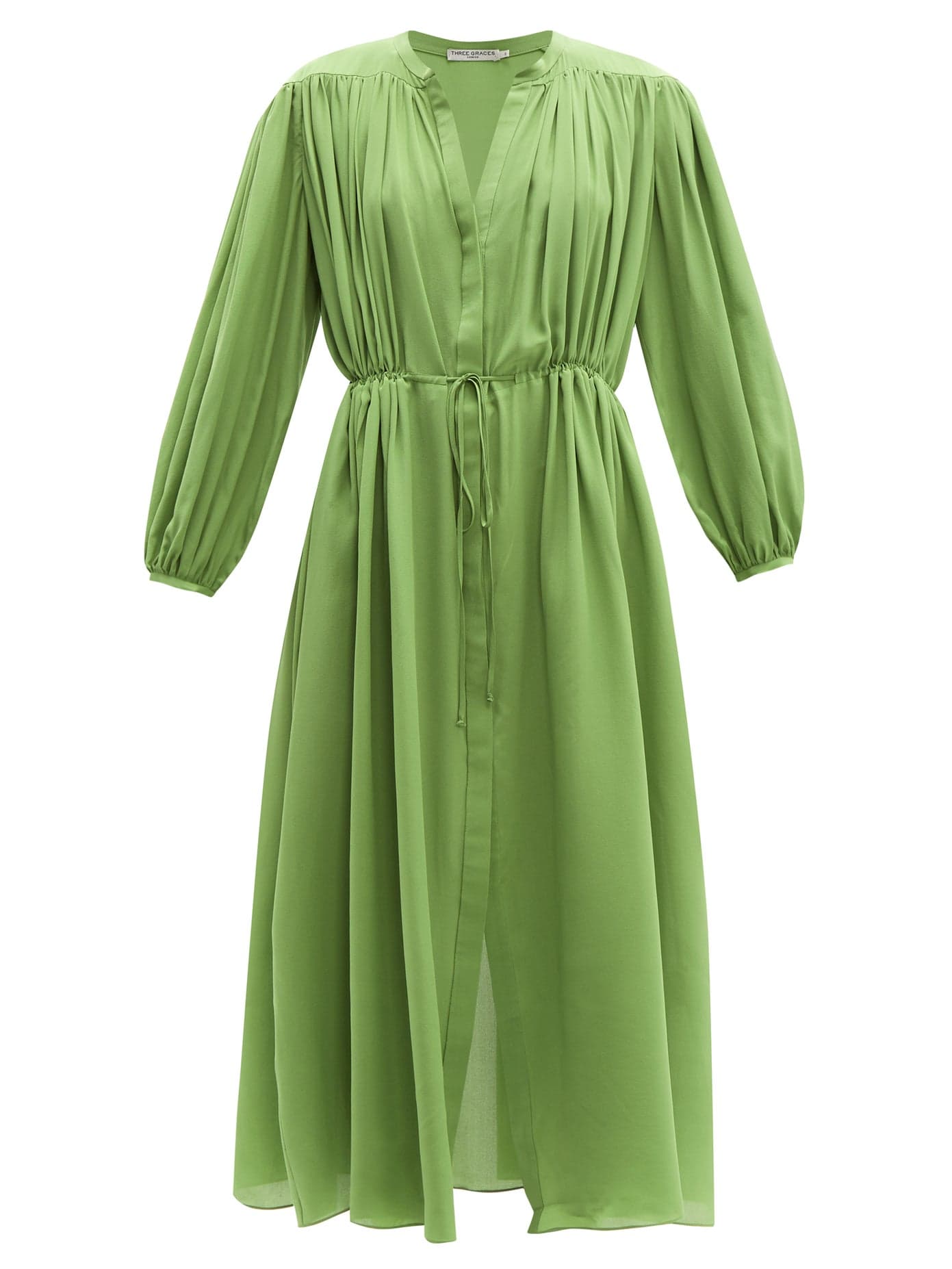 Three Graces London – Julienne Silk Shirtdress