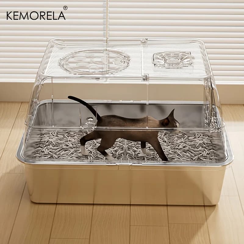 Stainless Steel Litter Box thumbnail 4