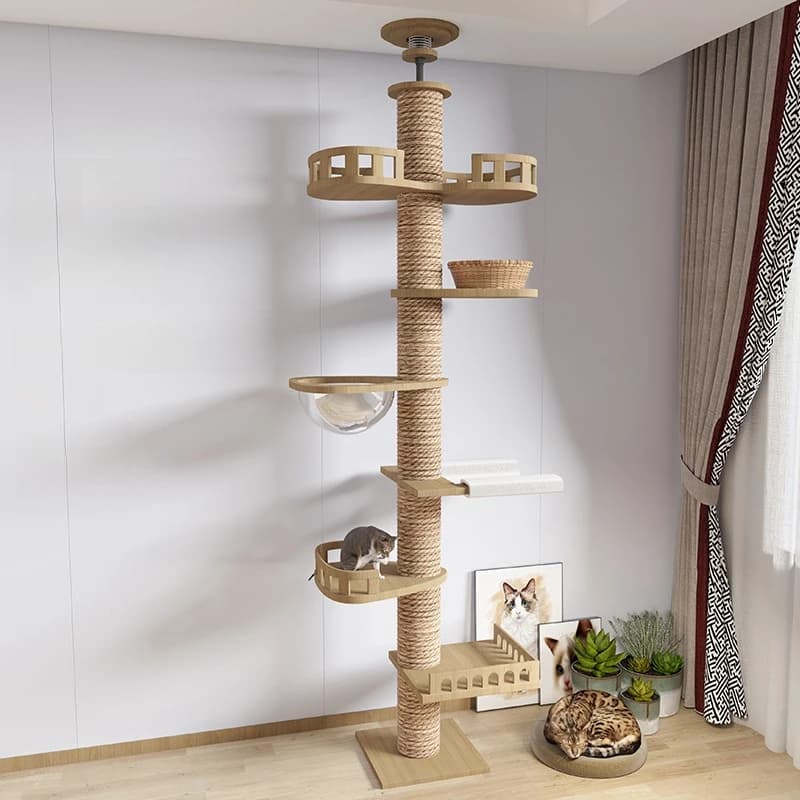 Adjustable Cat Tree Tower