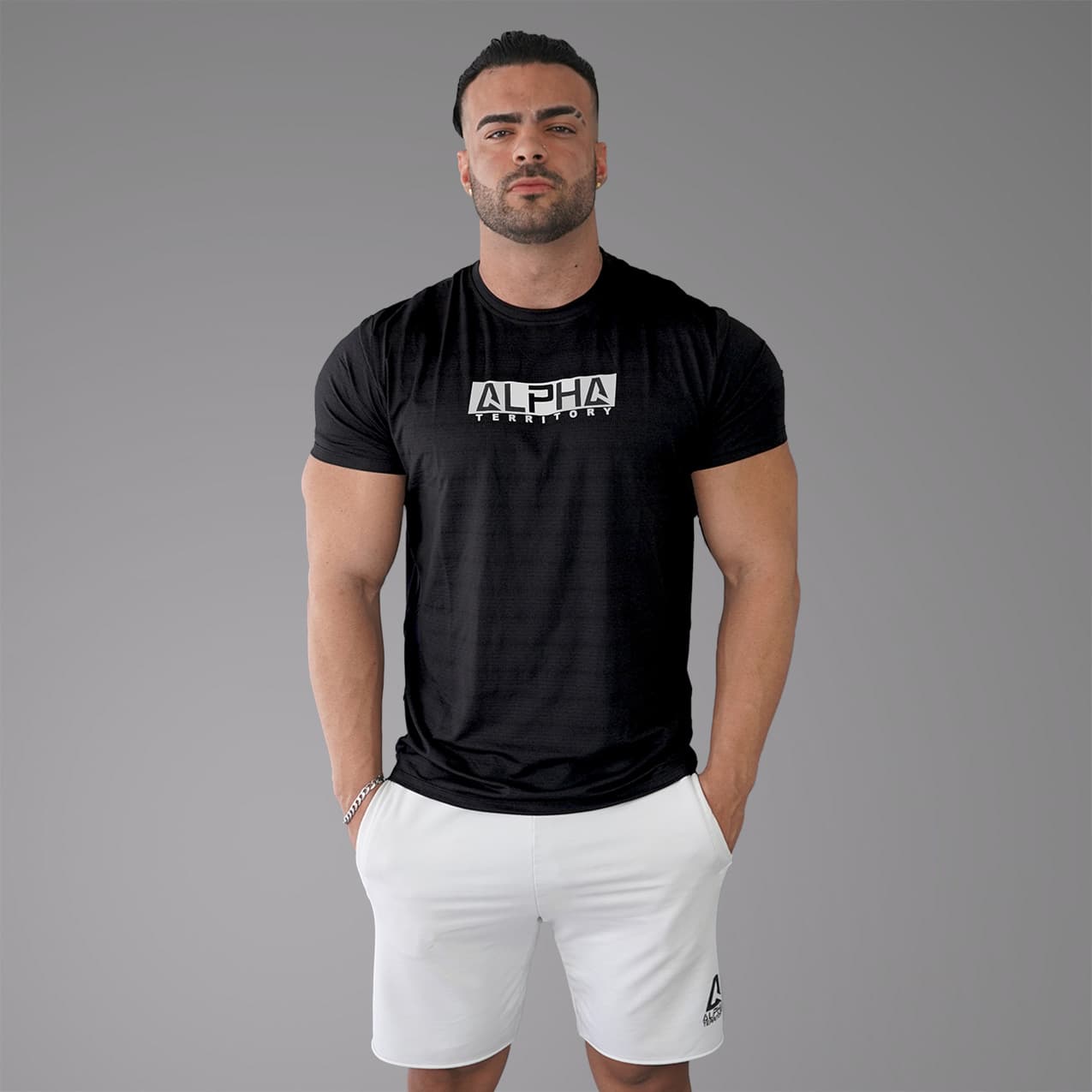 Black ALPHA Men’s Fresh T-Shirt thumbnail 3