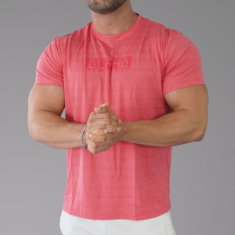 Burgundy ALPHA Men’s Fresh T-Shirt