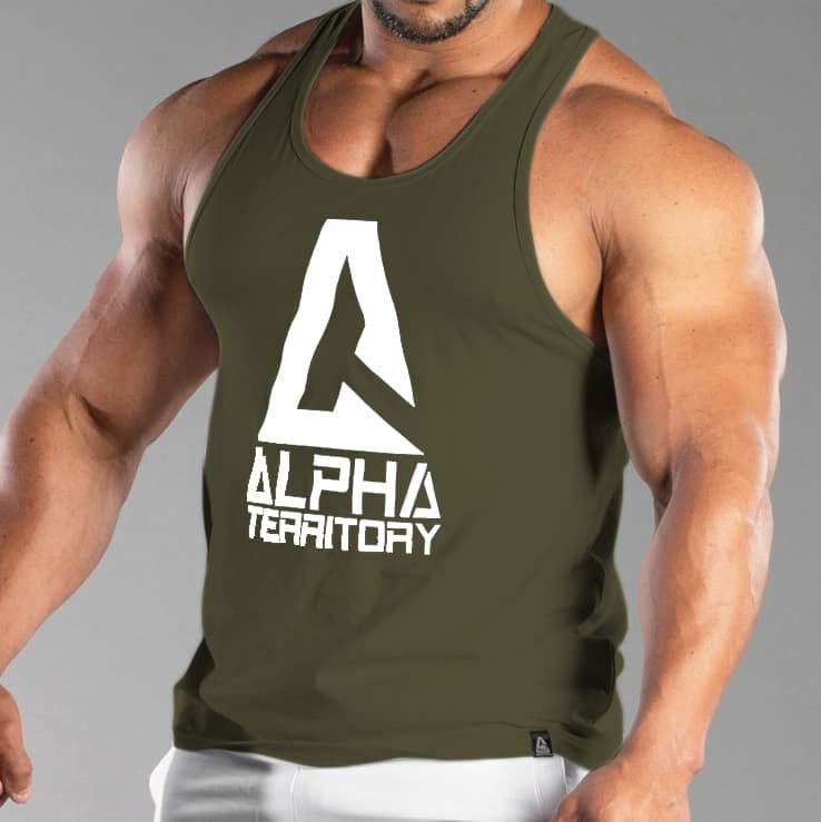 Haze Olive ALPHA Men’s Tank Top