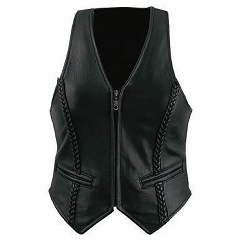 Leather Motorcycle Vest​