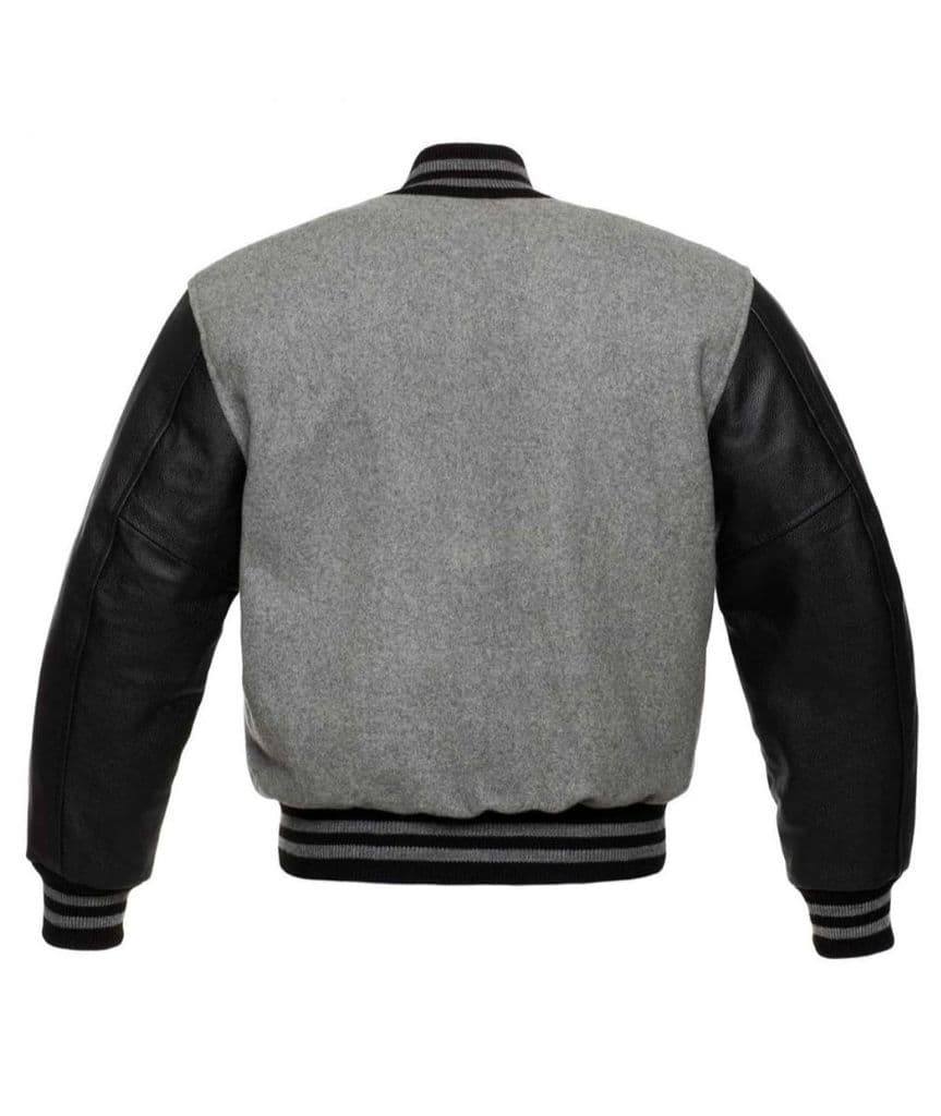 Varsity Bomber Jacket For Men thumbnail 2