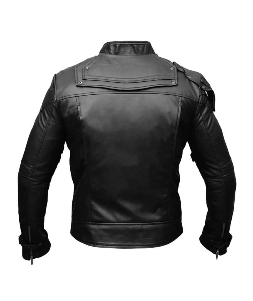 Leather Biker Jacket thumbnail 2