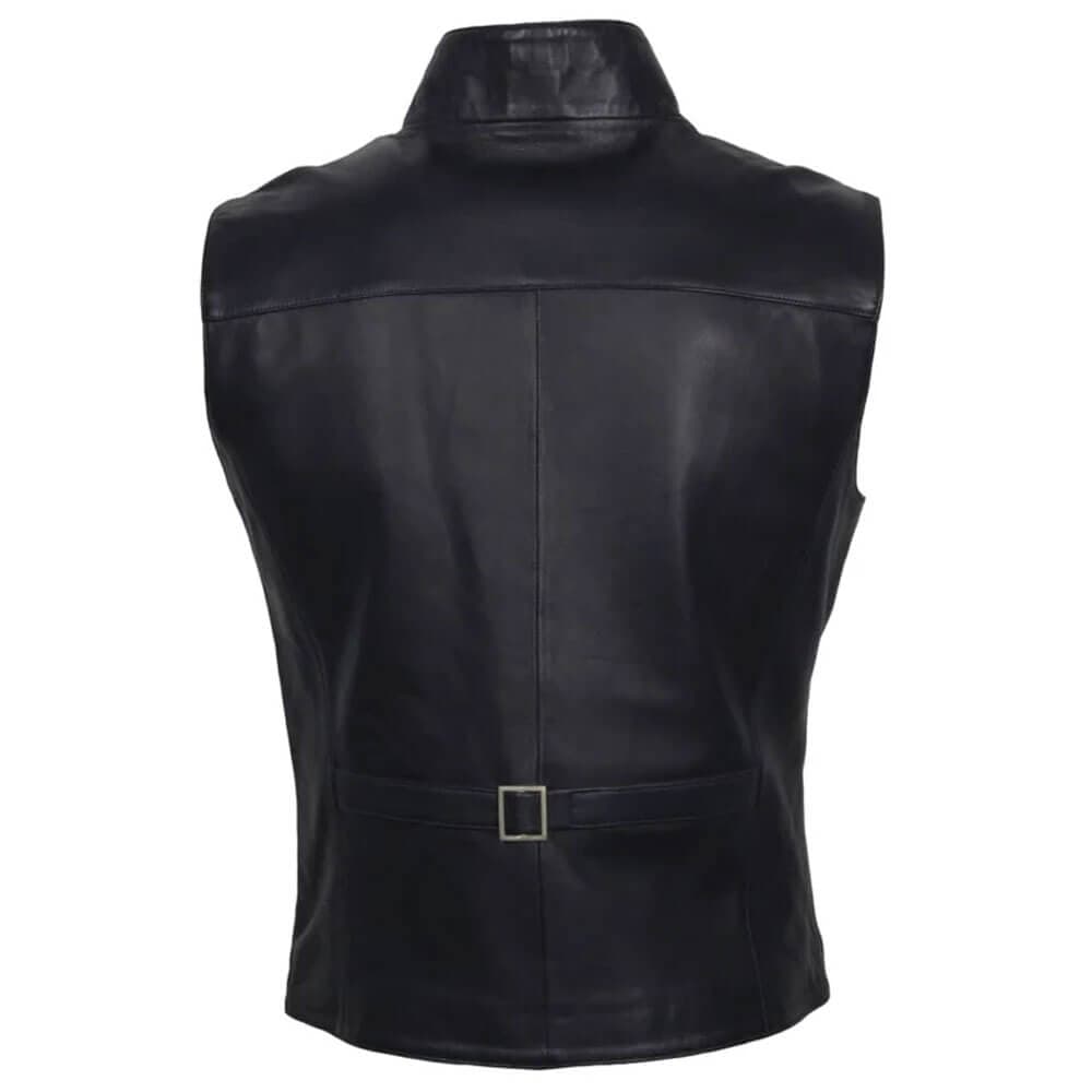Leather Vest For Men thumbnail 4