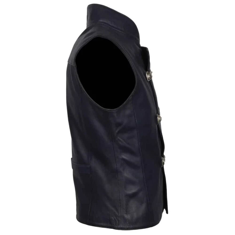 Leather Vest For Men thumbnail 2