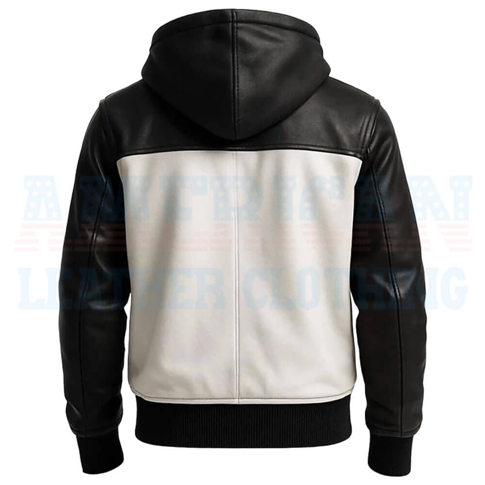 Leather Hooded Jacket​ thumbnail 2