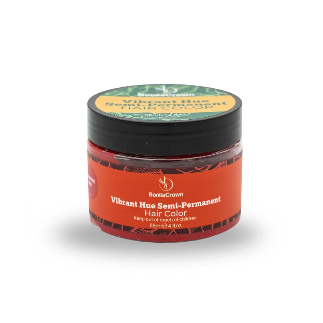 Charming Red Semi-Permanent Hair Color – BonitaCrown 4oz | Professional Use Hair Dye with Nourishing Oils | Vibrant, Long-Lasting Color | Made in USA thumbnail 3