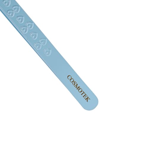 Lash Tweezers For Eyelash Extensions, Precision Fiber Tip 90 Degree Tweezers For Mega Volume Lashes Extensions (Baby Blue) thumbnail 4