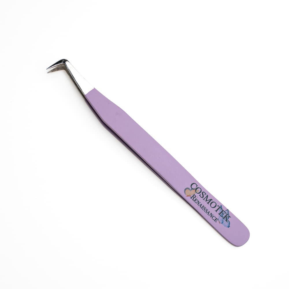 Lash Tweezers For Eyelash Extensions, Volume Boot Tweezers For Making Volume And Classic Fans 1 PCS Professional Individual Lashes Tweezer – Renaissance Edition thumbnail 2