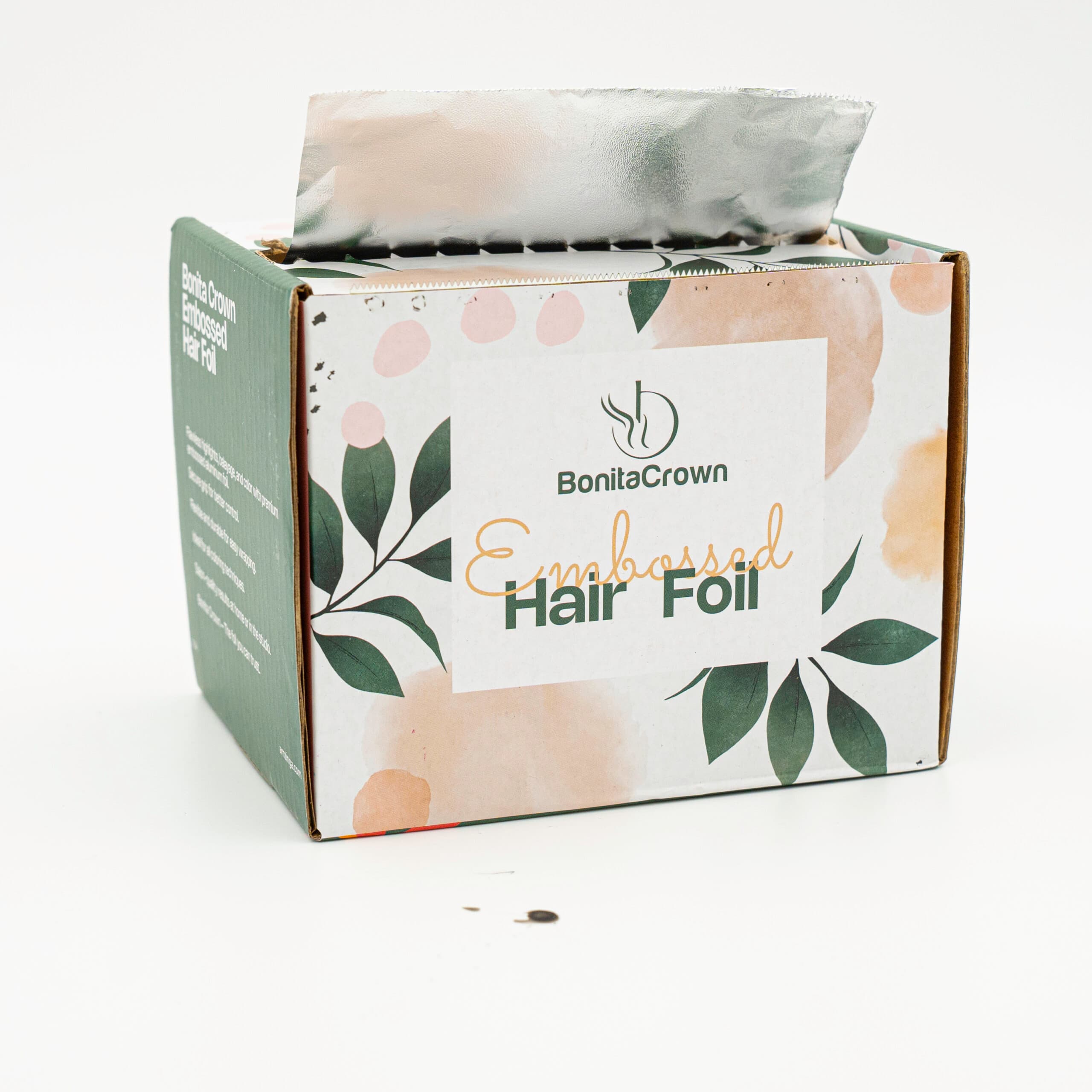 BonitaCrown Silver Hair Foil – Hair Foils For Highlighting Long Hair, Highlight Foils For Hair Highlighting, Salon Foils For Hair Highlighting Kit, Salon Foils For Hair Stylist – 320 ft
