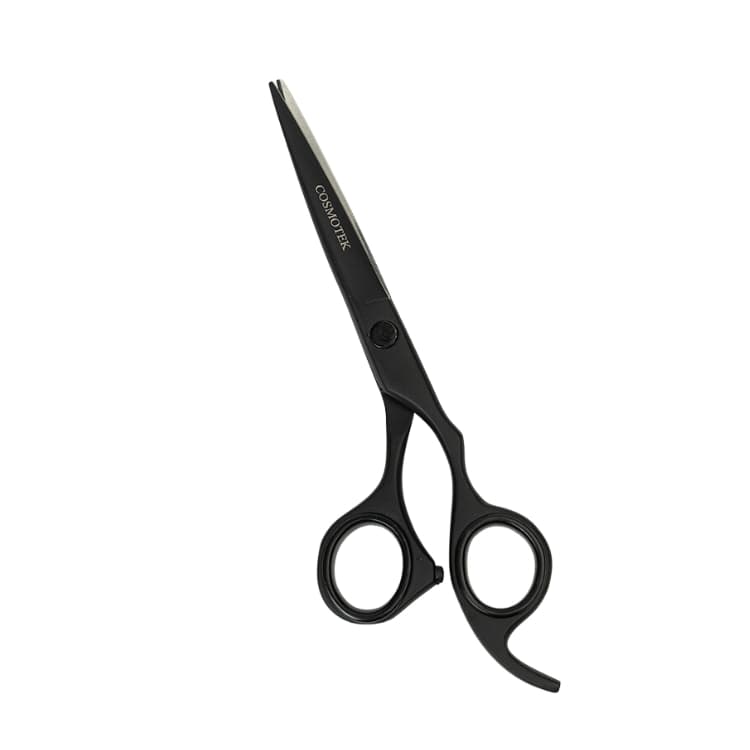 Professional Hair Cutting Scissors Set 420 Japanese Stainless– Thinning/Texturizing Shears Set – 6.5” Overall Length, Razor Edge Barber Scissors For Men &amp; Women – Premium Shears For Salon &amp; Home Use ( Black) ) thumbnail 2
