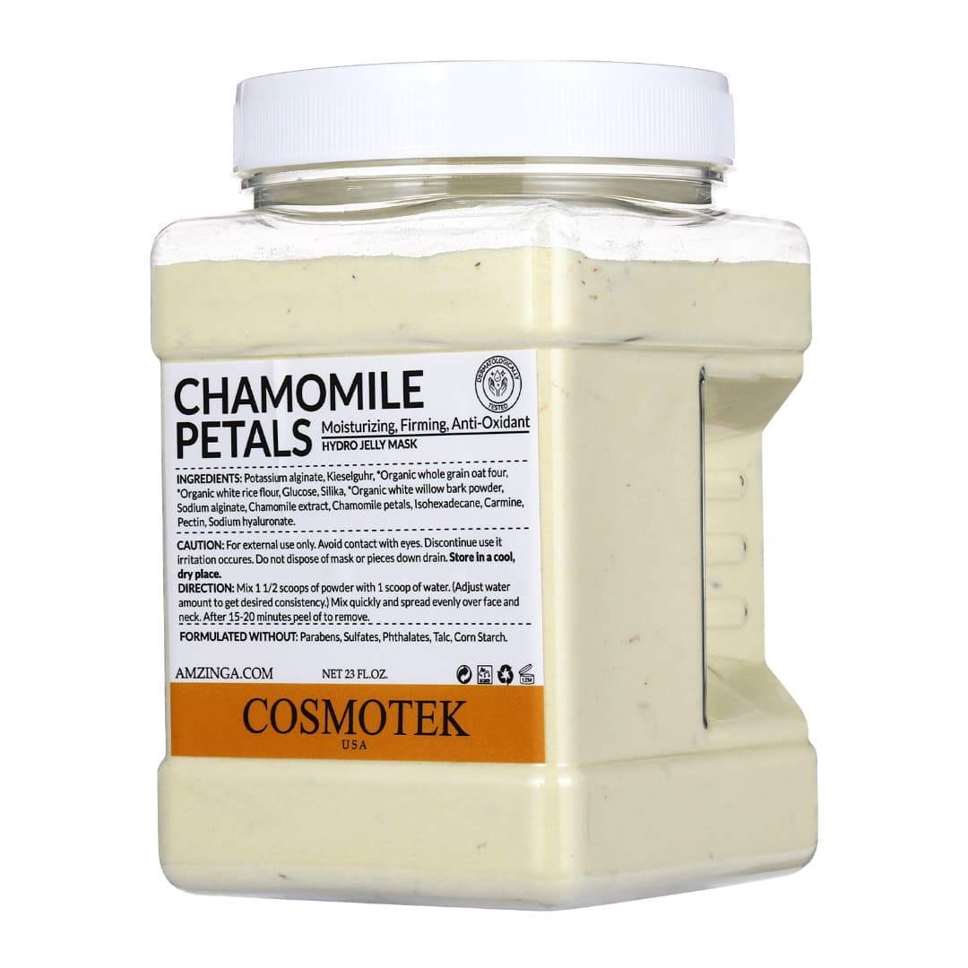 Chamomile Petals – Jelly Mask For Facial Skin Care, Natural Gel Hydro Face Masks, Professional Peel Off Hydro Jelly Mask, Moisturizing, Firming, Anti-Oxidant, Mask Powder For Wrinkles &amp; Acne 23FL.OZ thumbnail 3
