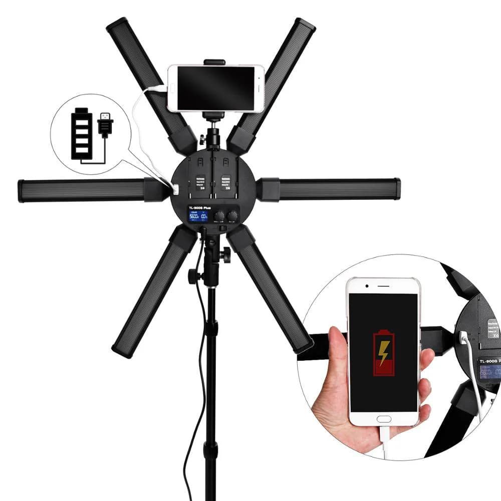 Professional Bi‑Color LED Light for Dental Photography – Soft, Adjustable Lighting for Clinical &amp; Aesthetic Imaging thumbnail 3