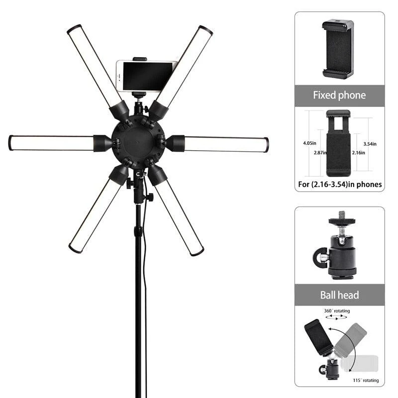 Professional Bi‑Color LED Light for Dental Photography – Soft, Adjustable Lighting for Clinical &amp; Aesthetic Imaging thumbnail 4