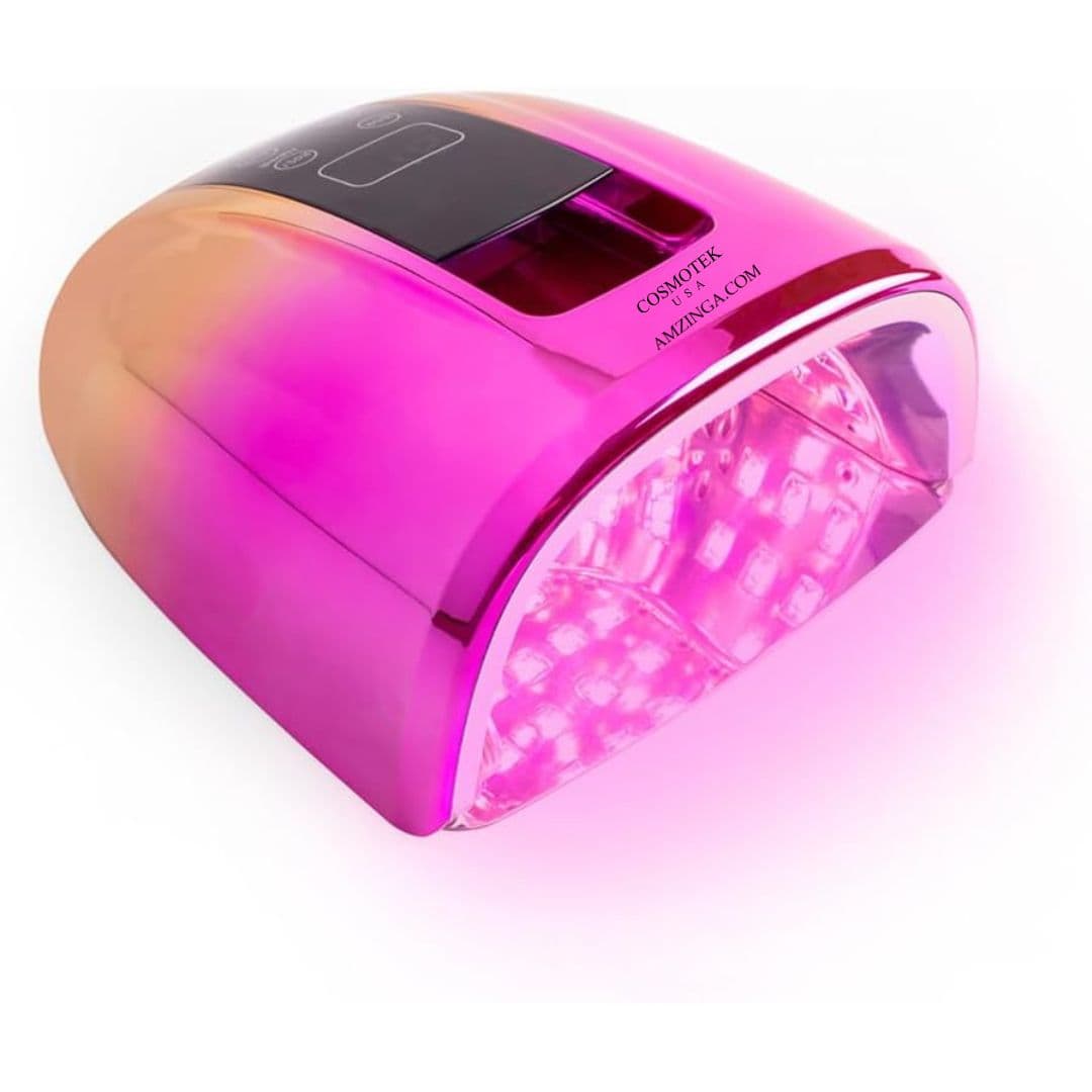 Cordless UV LED Nail Lamp 90W, Rechargeable UV Light for Gel Nails with Metal Base, Auto Sensor and 4 Timer Settings, Salon Quality UV Nail Light thumbnail 3