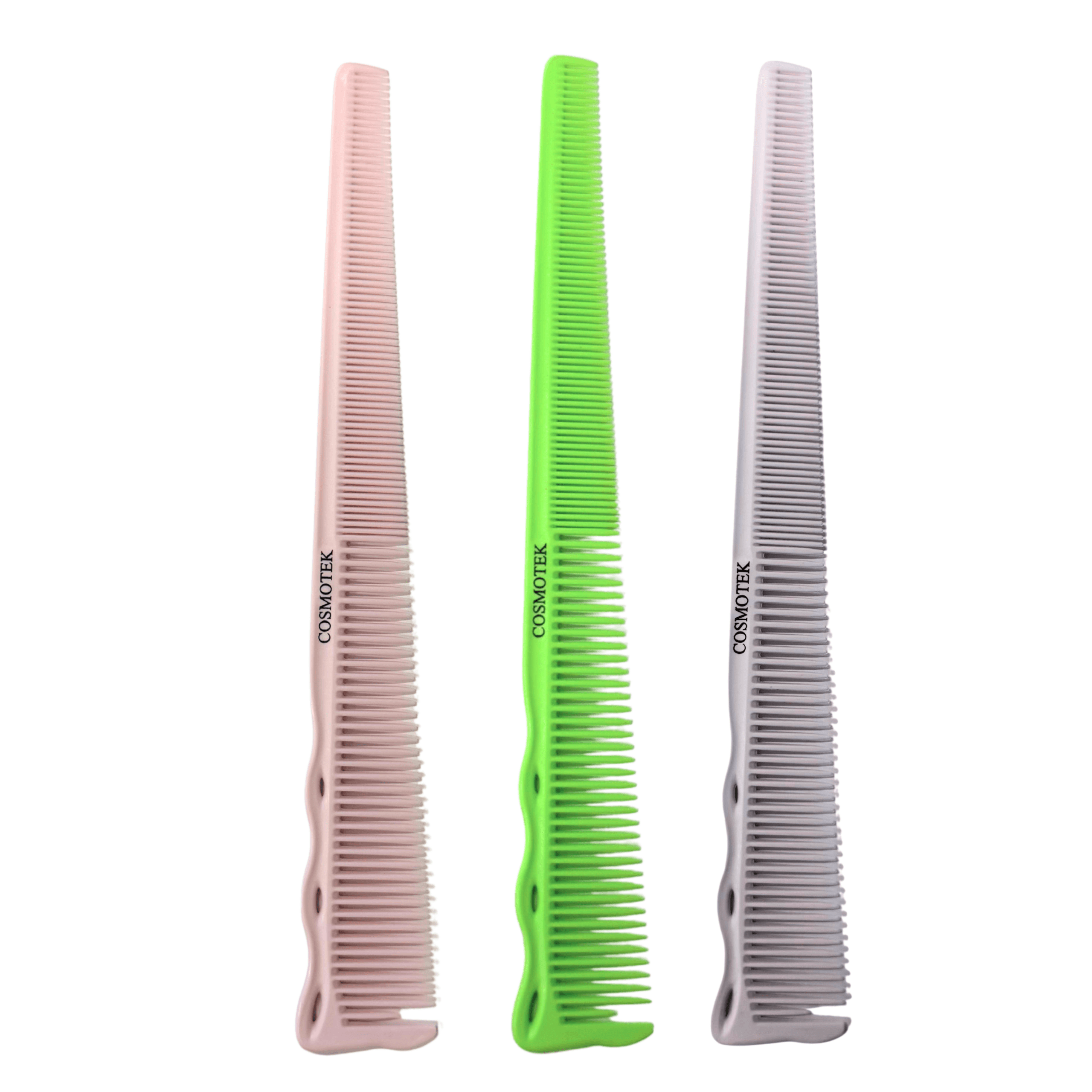 Professional Barber Haircut Comb – Salon &amp; Hairdresser Styling – Green – Fine Tooth Cutting Comb for Precision Haircuts thumbnail 4