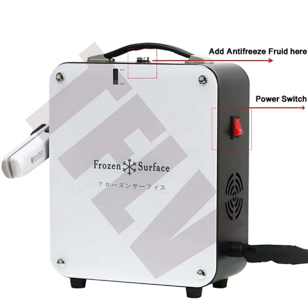 Ice Repair Hair Care Frozen Therapy Machine, Professional Cryotherapy Cool Treatment Device for Damaged Hair, Nano Frozen Hair Straightener, Ice Cold Hair Treatment with -9°C to -16°C Cooling, Hair Cryolipolysis for Split Ends, Frizz Control &amp; Deep Conditioning, Salon Cryo Machine for Permed or Color-Treated Hair Repair, Beauty Gift for Women, Hair Stylist Equipment thumbnail 2