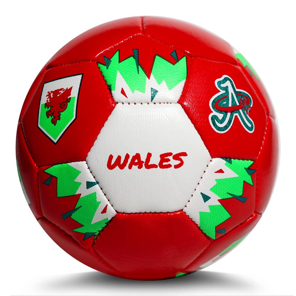 World Cup Soccer Ball, Wales (Mini Size 2)