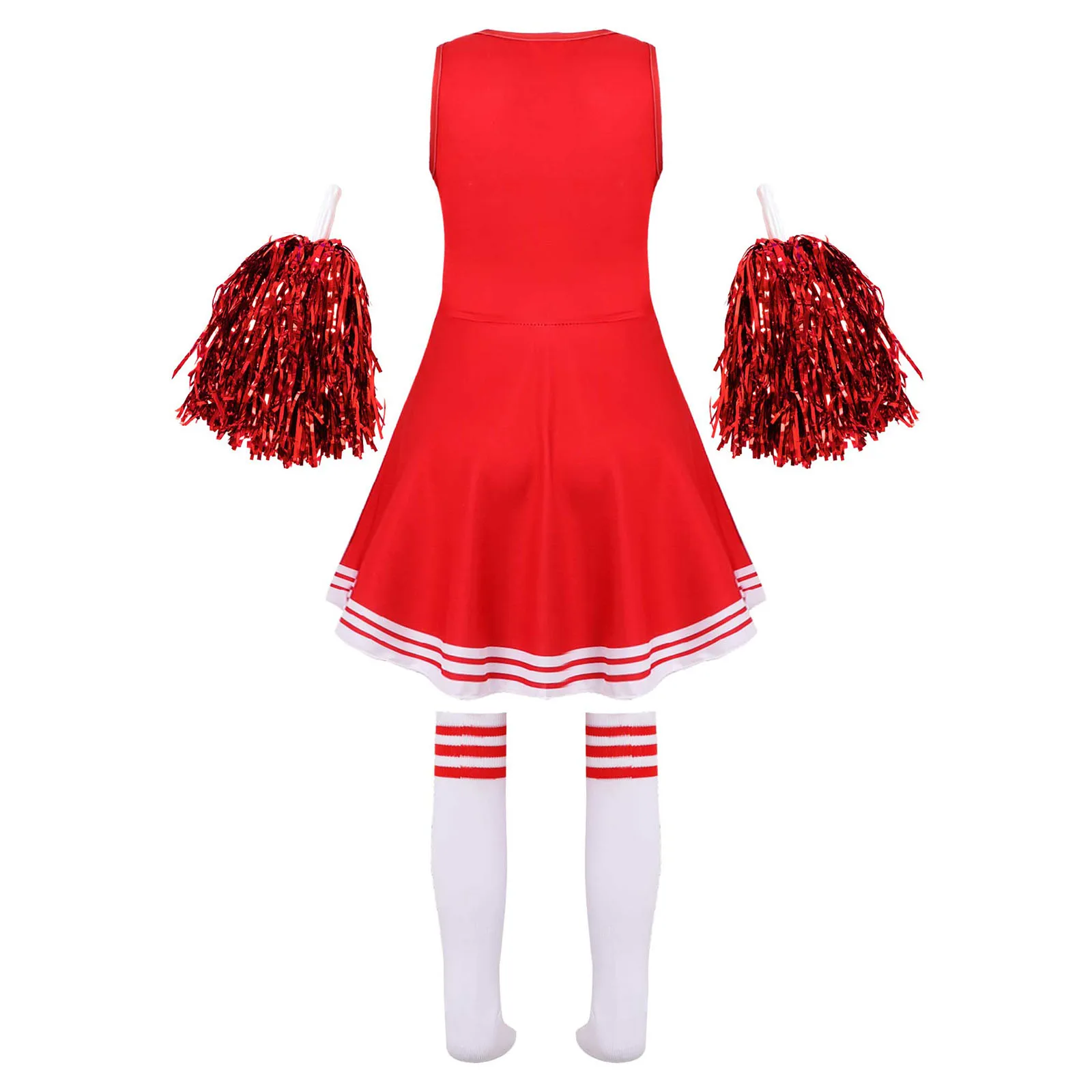 Custom Kids Cheerleading Uniform – rPET Polyester – Mira Essential thumbnail 2