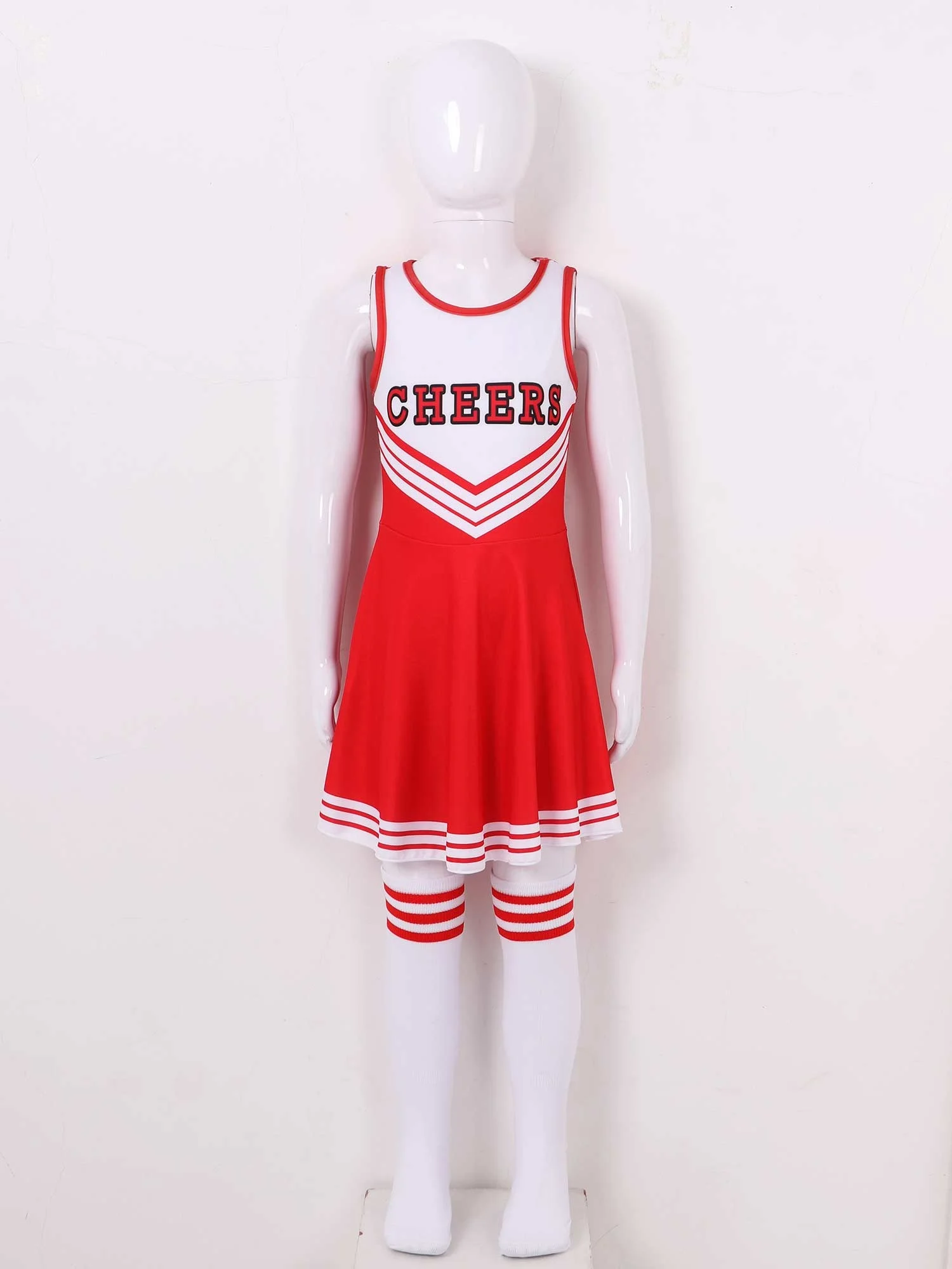 Custom Kids Cheerleading Uniform – rPET Polyester – Mira Essential