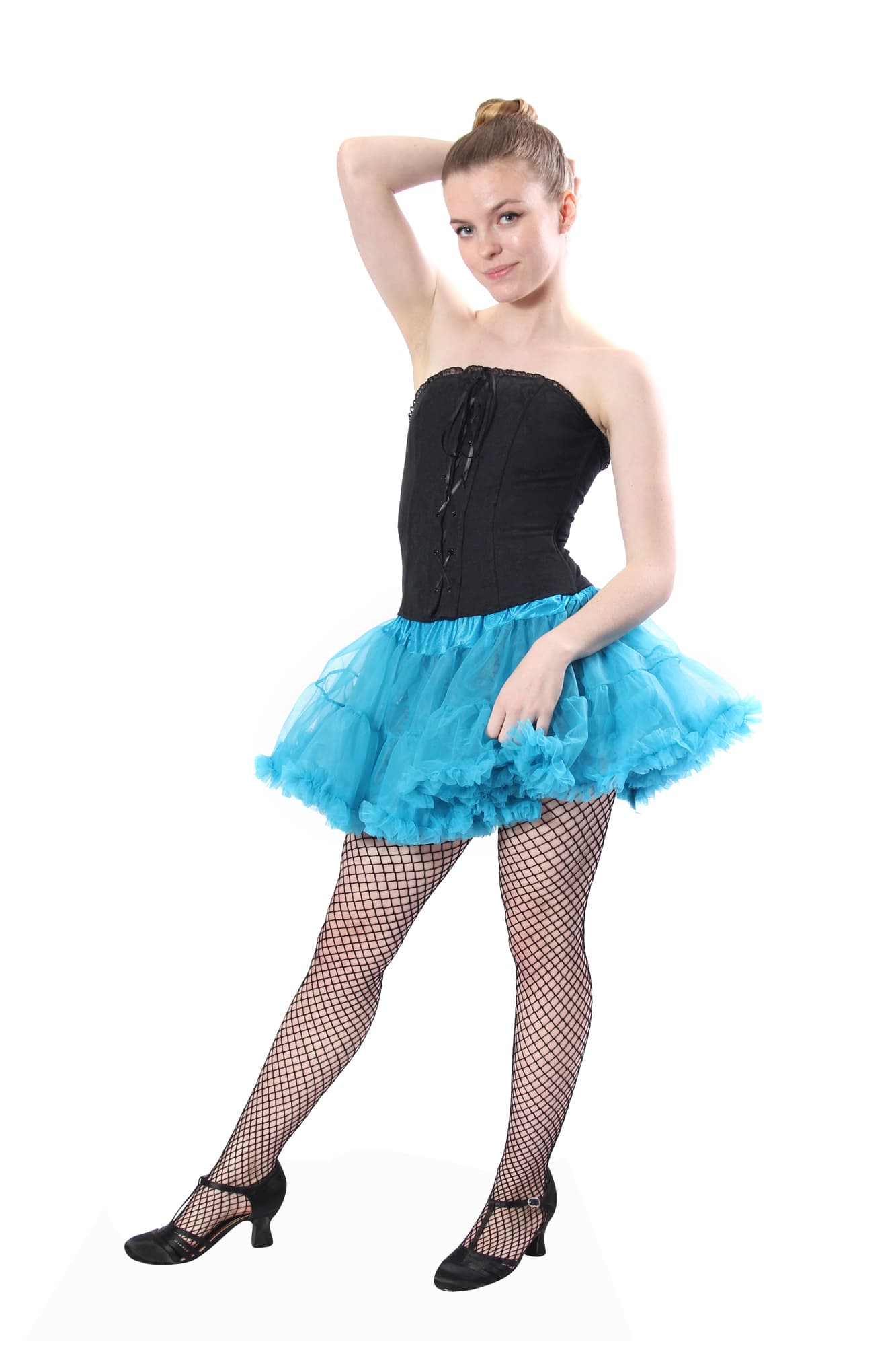 BellaSous Luxury Adult Woman Flirt Length 15″ Sexy Tutu Skirt for Halloween Costume Wear or Dress up thumbnail 3