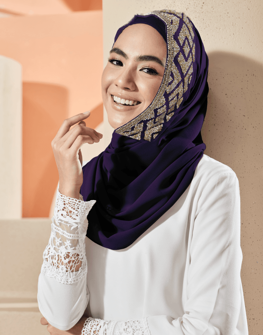 Instant Scarf – Tundra (D.Purple)