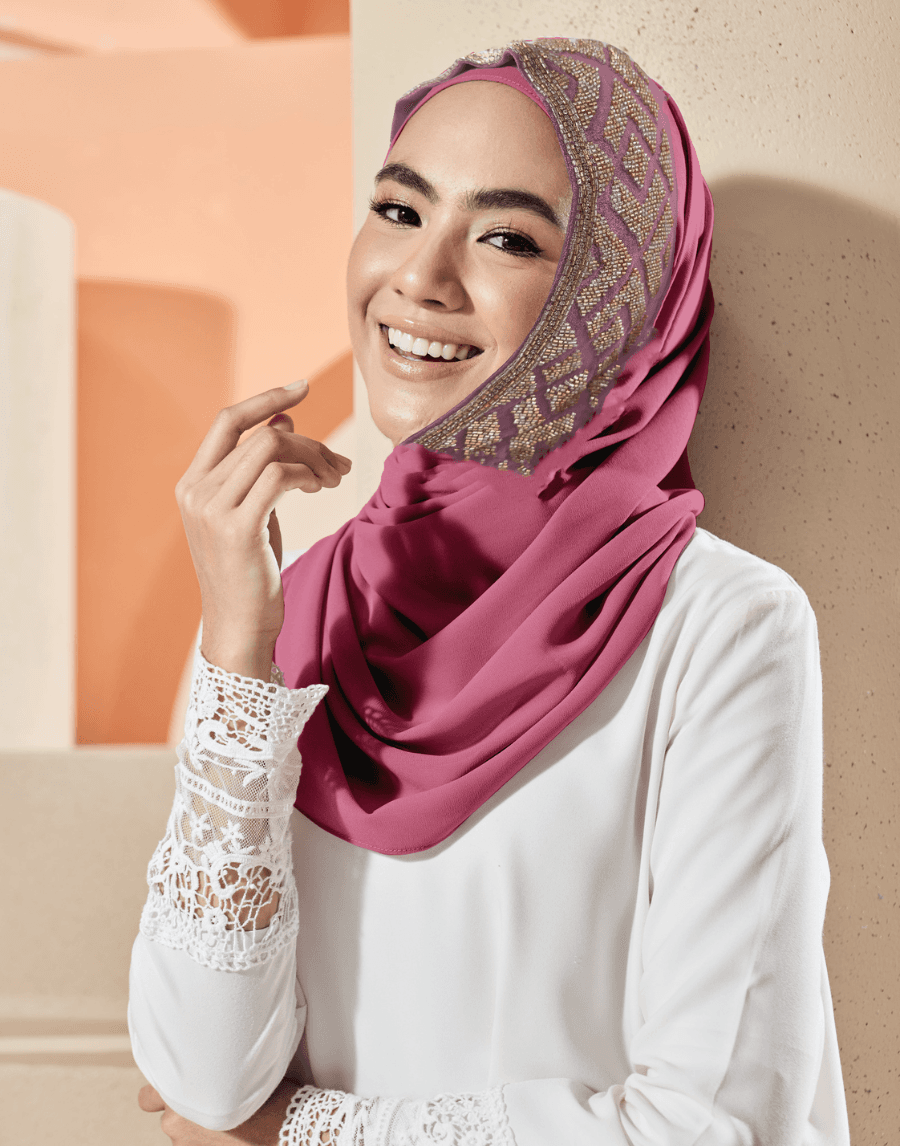 Instant Scarf – Tundra (Dusty Pink)