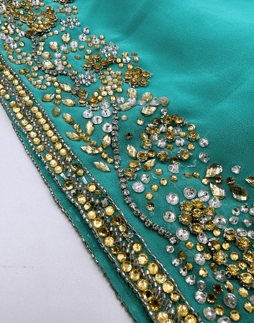 Instant Scarf – Dahlia (M.Turq Green) thumbnail 2