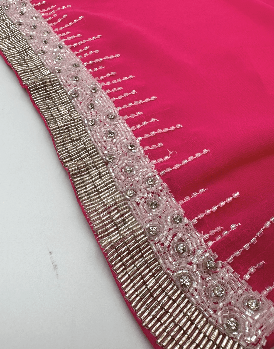 Instant Scarf – Meadow (Med Pink) thumbnail 2