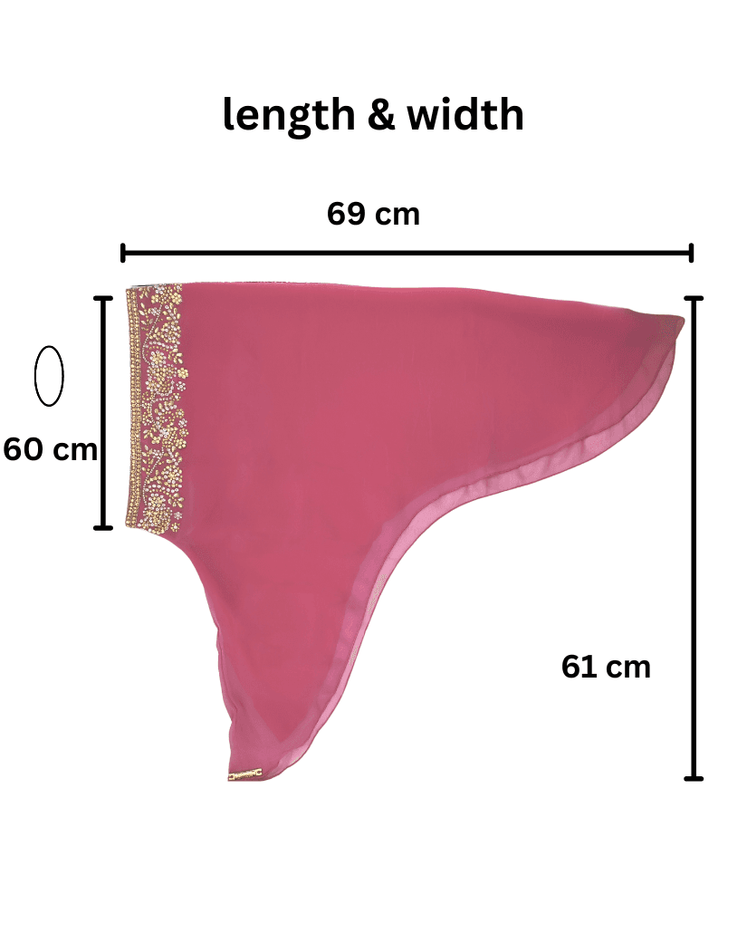 Instant Scarf – Dahlia (Dusty Pink) thumbnail 3