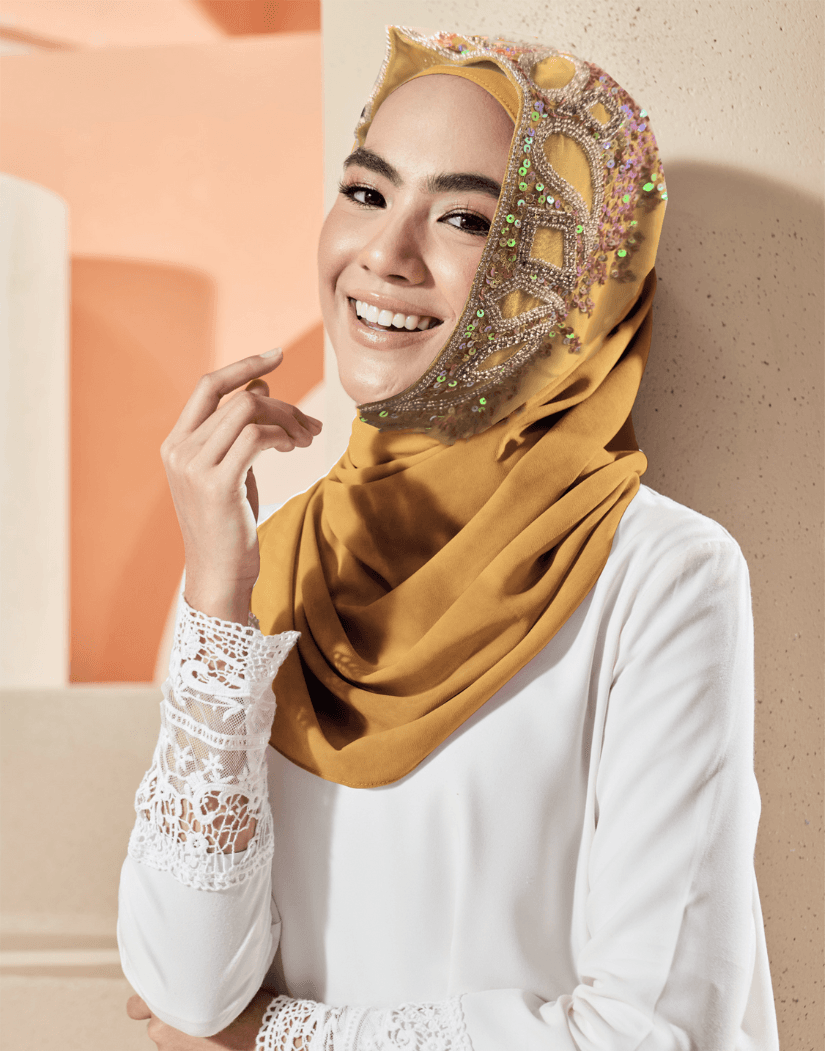 Instant Scarf – Oleander (M.Mustard)