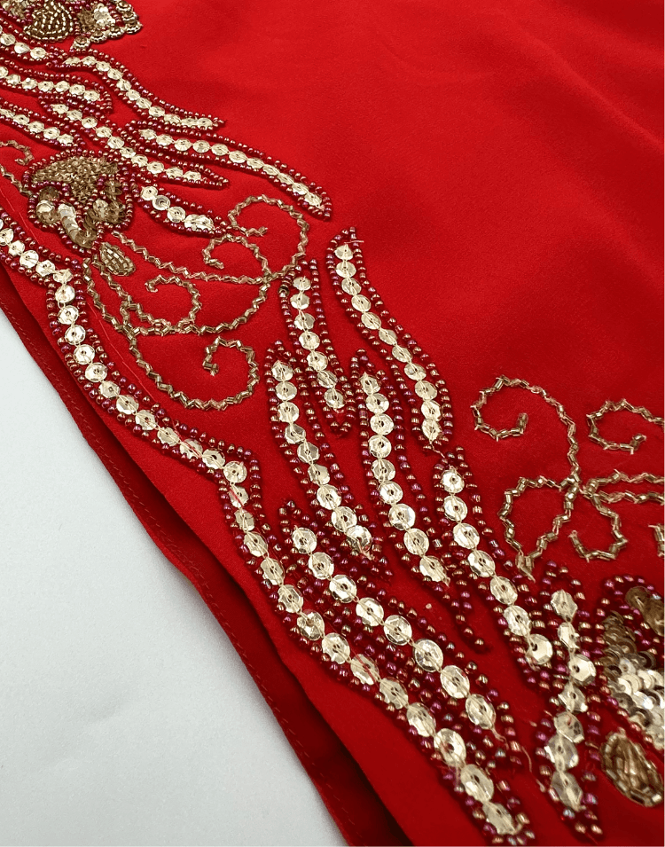 Instant Scarf – Marigold (M.Chili Red) thumbnail 2