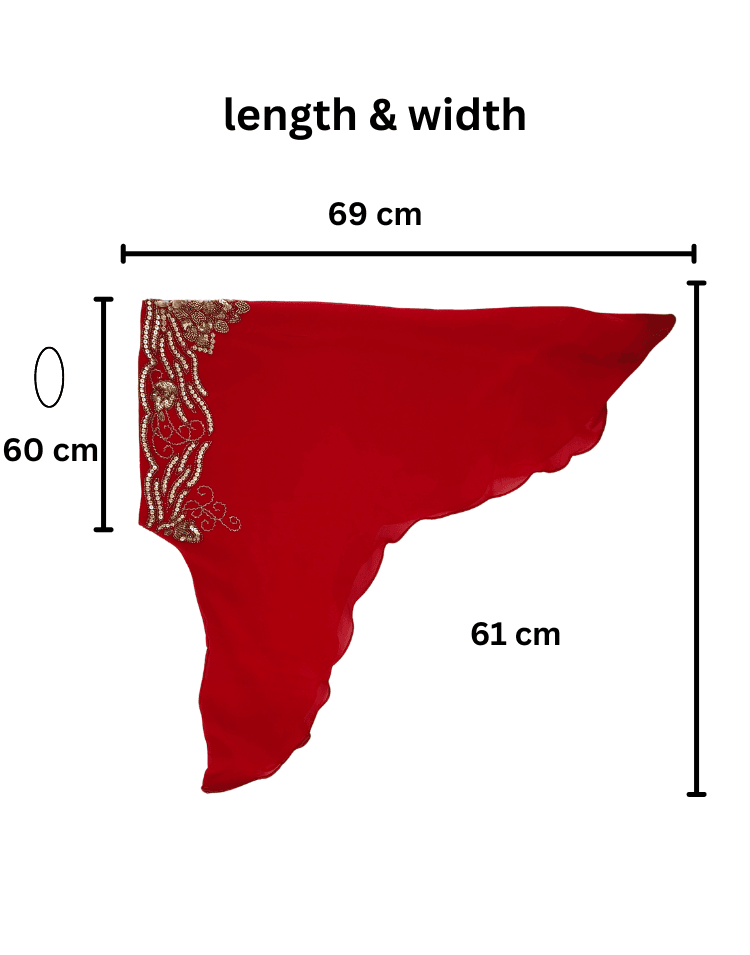 Instant Scarf – Marigold (M.Chili Red) thumbnail 3