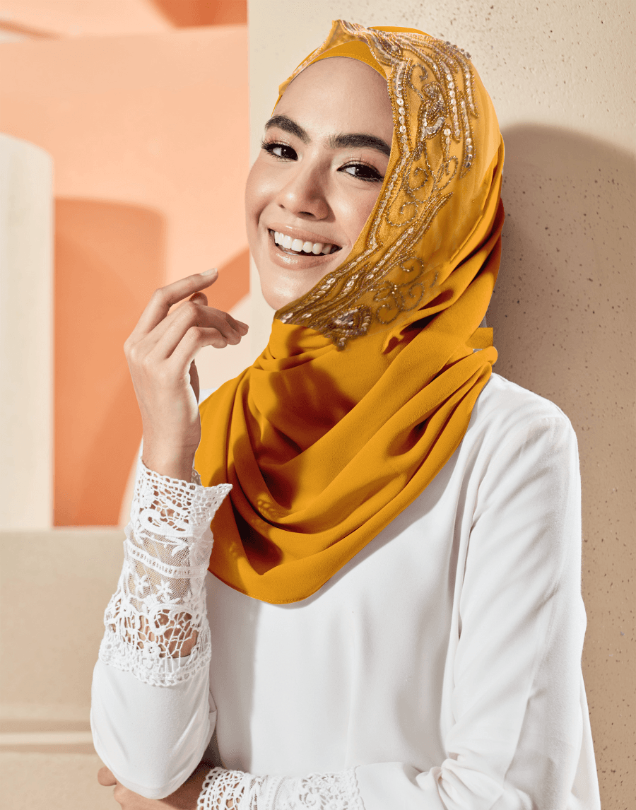 Instant Scarf – Marigold (M.Mustard)