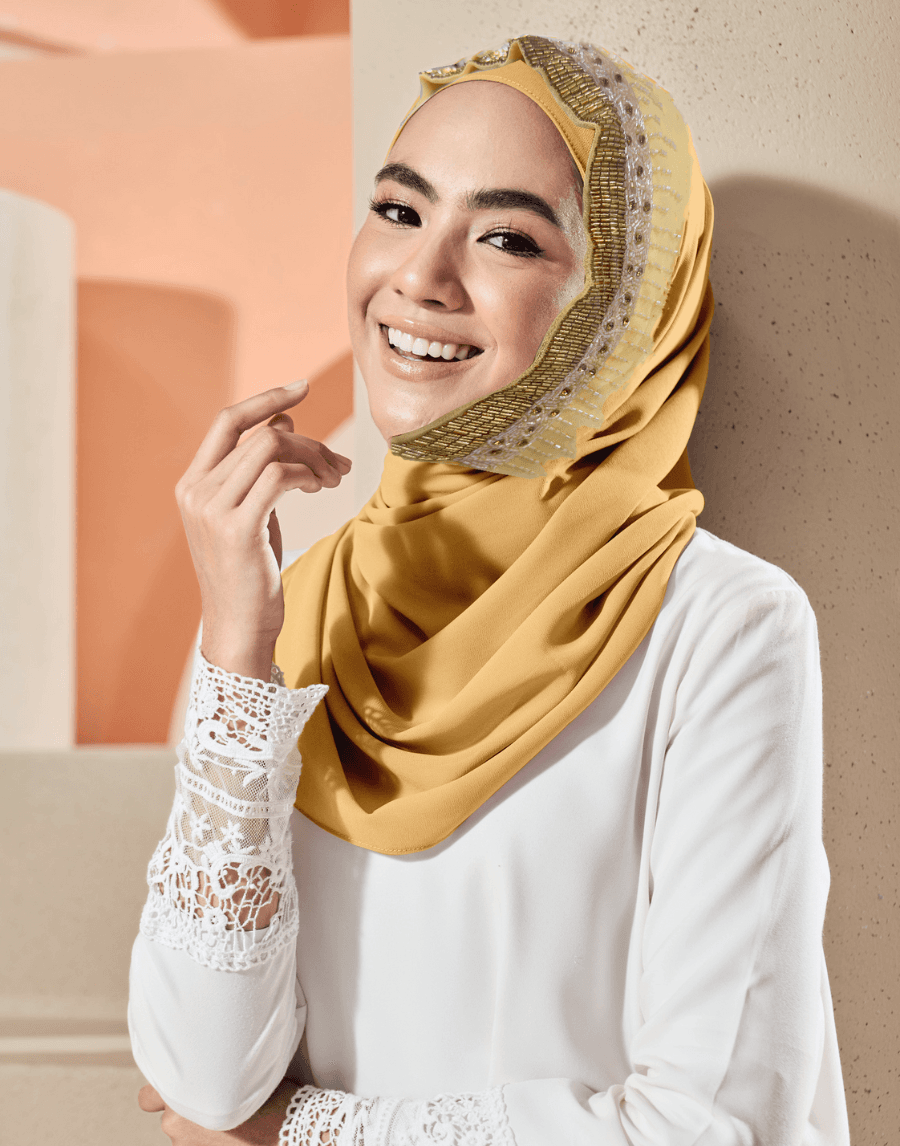 Instant Scarf – Meadow (L.Mustard)