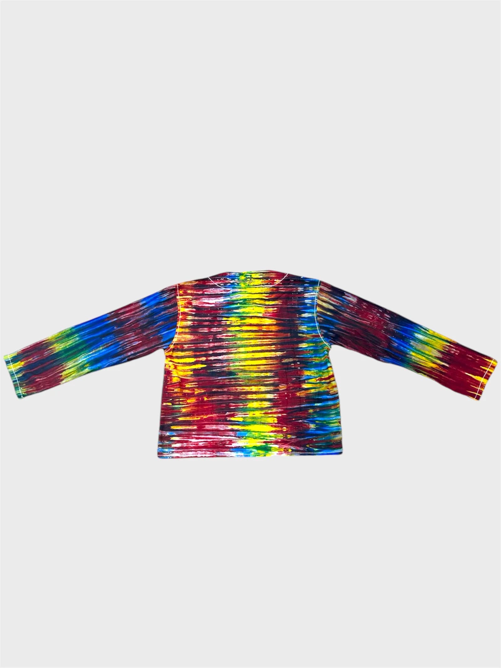Stripes Red Yellow and Blue Lashes long sleeve