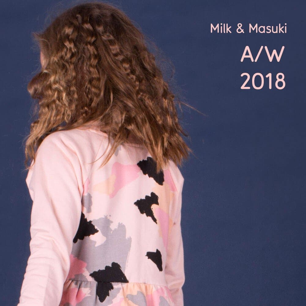 Milk and Masuki Baby Long Sleeve Bodysuit Dress Colourdrift thumbnail 4