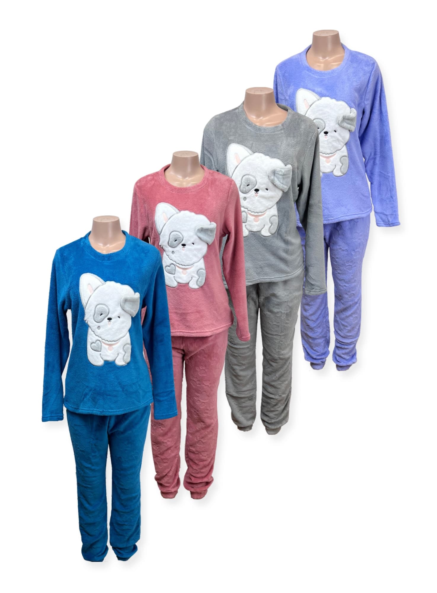 Ladies’ Micro Polar Fleece 2PC Set #702