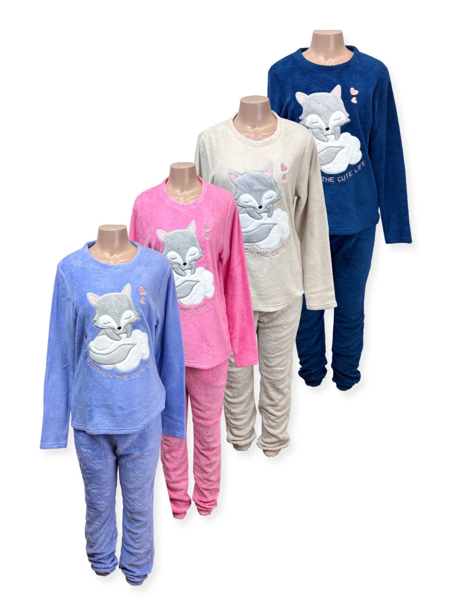 Ladies’ Micro Polar Fleece 2PC Set #703