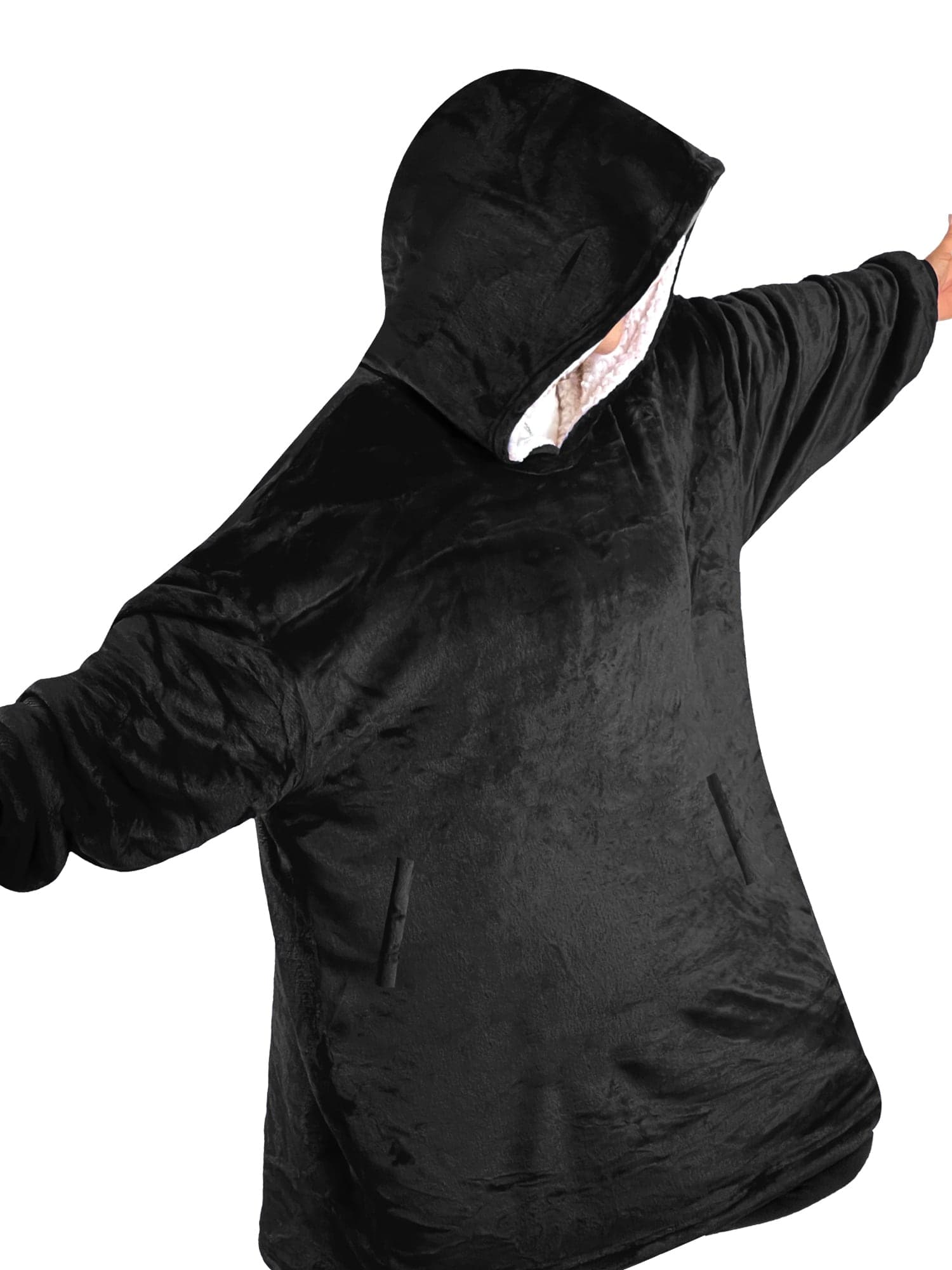 Blanket Hoodie with Sherpa Lining #P42 thumbnail 3