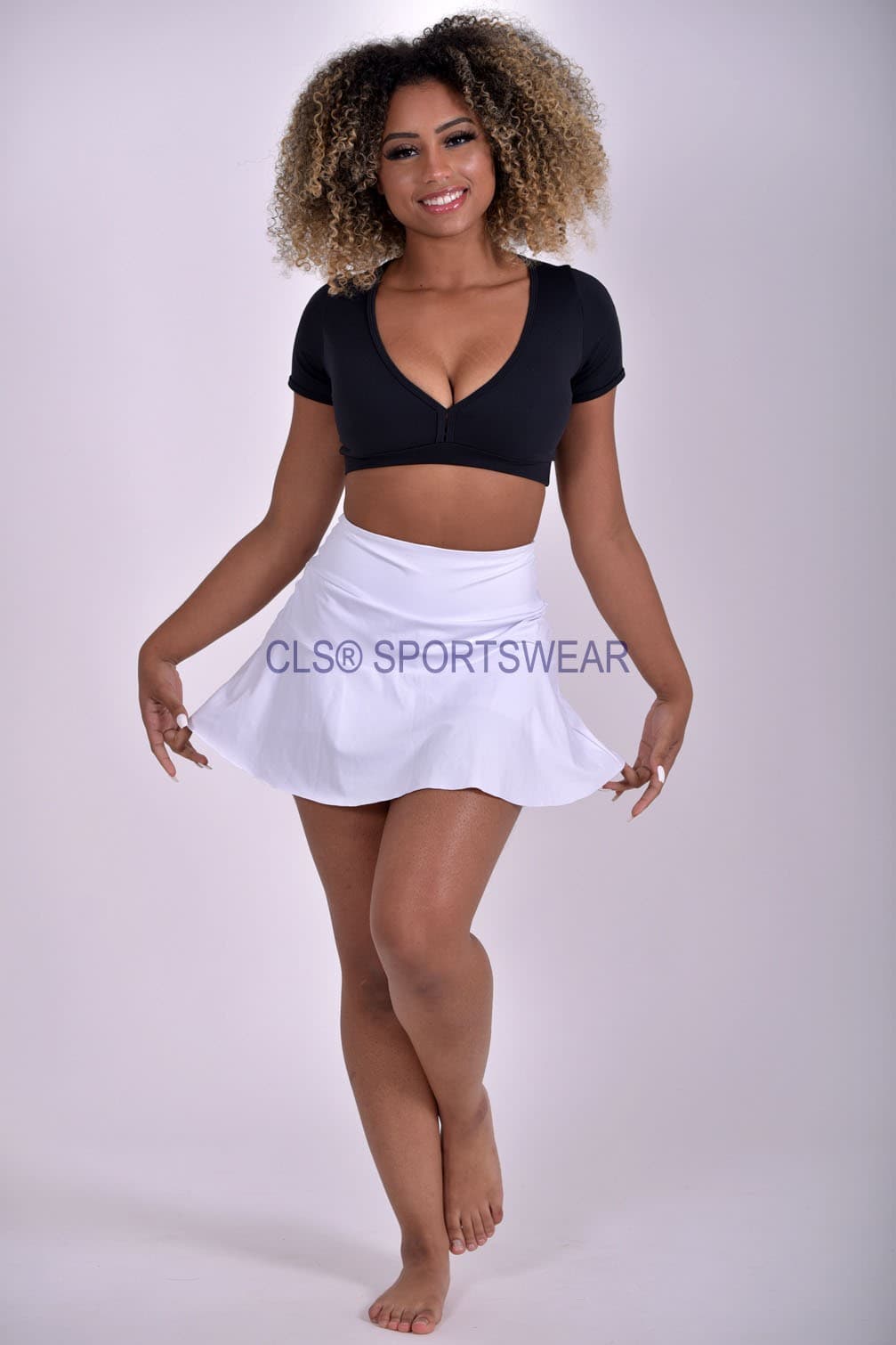 NC Compression Light Skort Branco