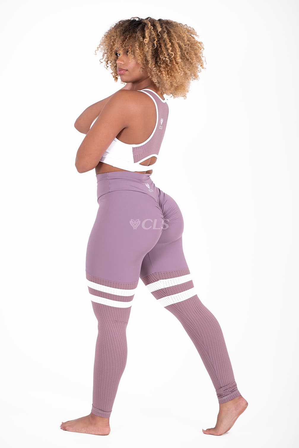 NC Seamless Front Striped Leggings Tulip thumbnail 3